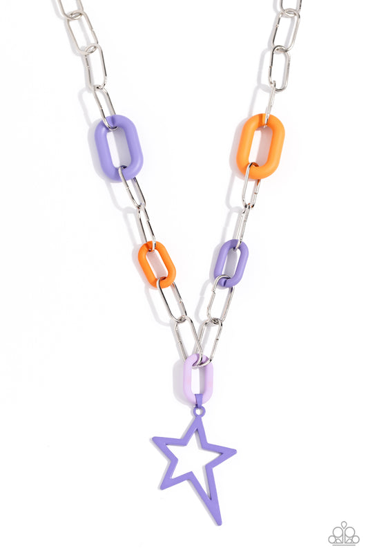 Paparazzi Accessories: Stargazing Show - Purple Necklace