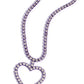 Paparazzi Accessories: Flirting Fancy - Purple Necklace