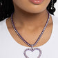 Paparazzi Accessories: Flirting Fancy - Purple Necklace