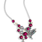 Paparazzi Accessories: As Luck Would HALF It - Pink Necklace