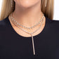 Paparazzi Accessories: Champagne Night - Gold Necklace