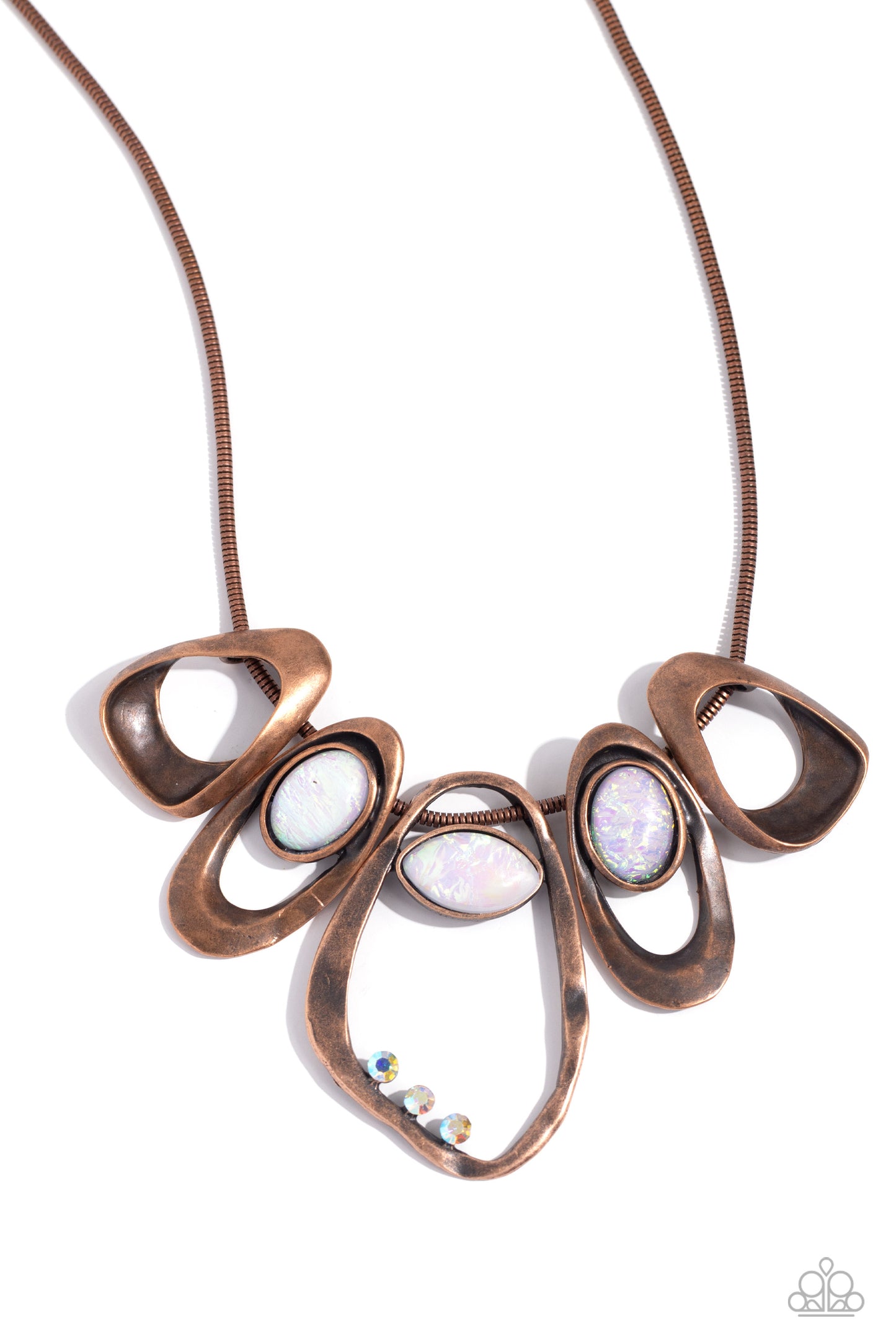 Paparazzi Accessories: Gleaming Gala - Copper Necklace