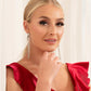 Paparazzi Accessories: Fiercely Free-Falling - White Earrings