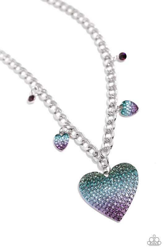 Paparazzi Accessories: For the Most HEART Necklace