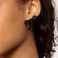 Paparazzi Accessories: The BOW Must Go On - Black Earrings