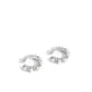 Paparazzi Accessories: Bubbly Basic - White Earrings