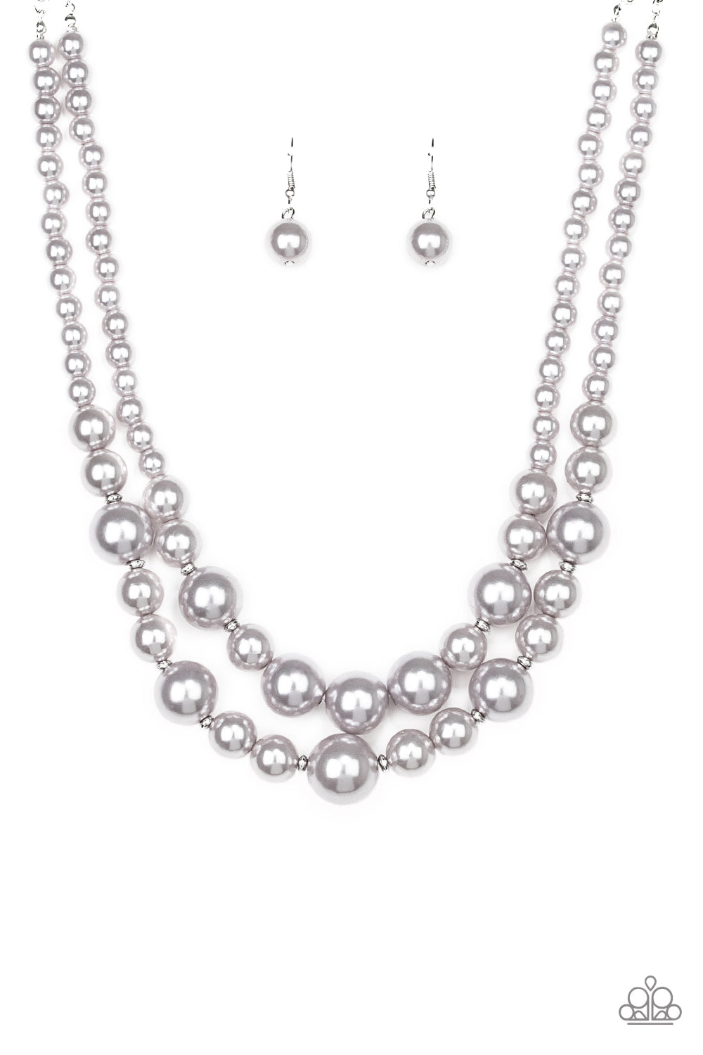 Paparazzi Accessories: The More The Modest - Silver Necklace